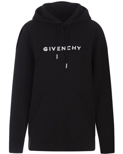 Givenchy Oversized Hoodie With 4G Logo - Black