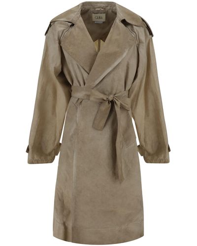 Quira Oversized Trench - Natural