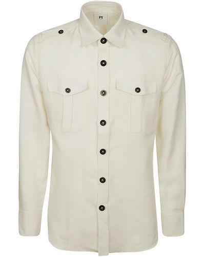 PT01 Safari Shirt - White