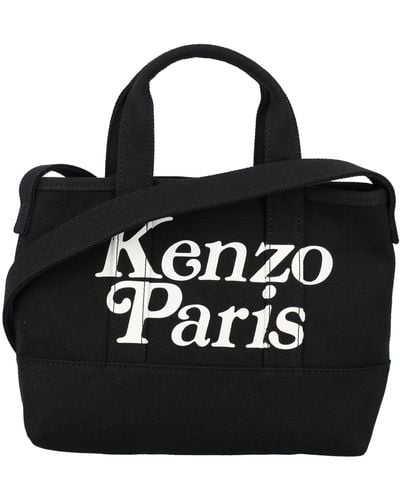 KENZO Small Utility Tote Bag - Black