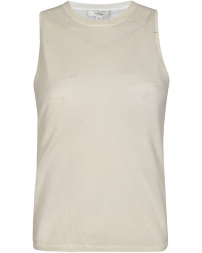 Vince Fitted Tank Top - White