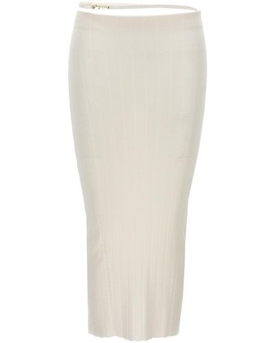 Jacquemus 'La Jupe Pralù' Skirt - White