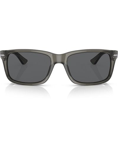 Persol Po3048S Transparent Sunglasses - Gray