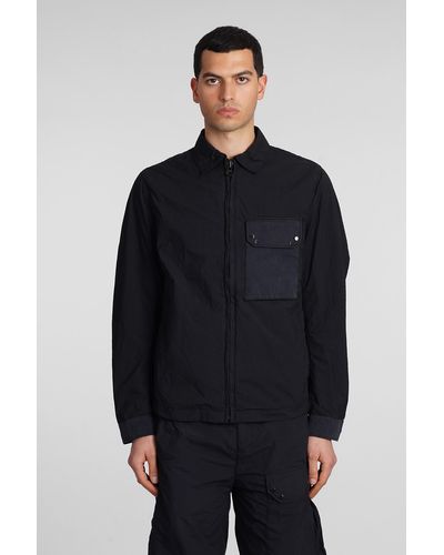 C.P. Company Casual Jacket In Black Polyamide - Blue