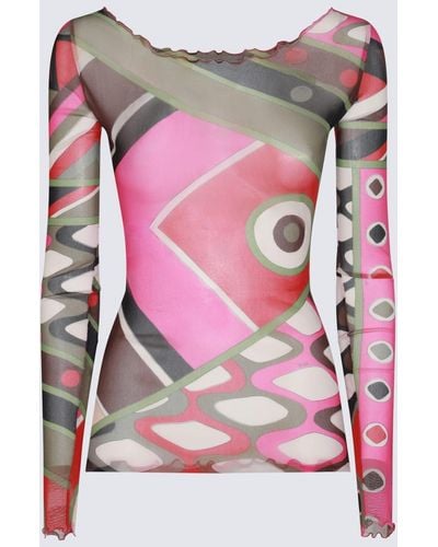 Emilio Pucci And T-Shirt - Pink