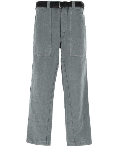 OAMC Denim Wide-leg Jeans - Gray