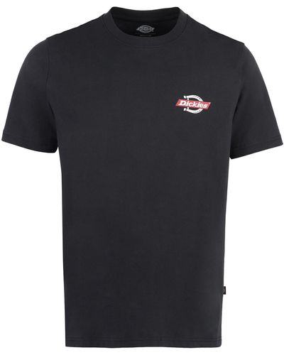 Dickies Ruston Tee Logo Cotton T-Shirt - Black