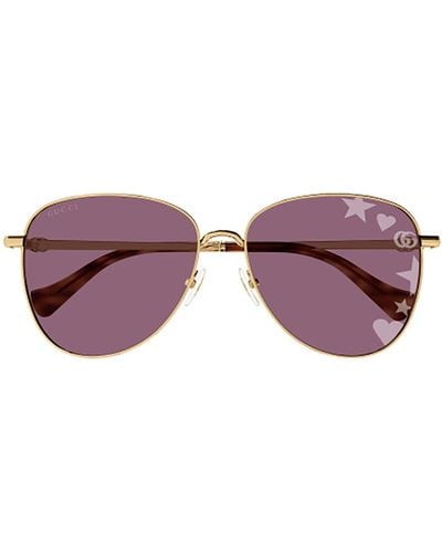 Gucci Gg1419S Sunglasses - Purple