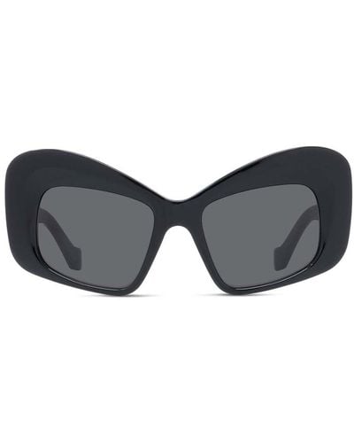 Loewe Cat-eye Frame Sunglasses - Gray