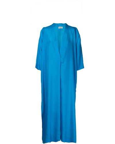 P.A.R.O.S.H. Long Dress - Blue