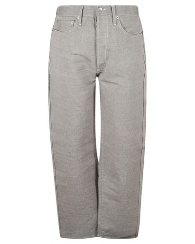 Maison Margiela Straight Leg 5 Pockets Jeans - Grey