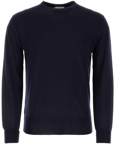 PT01 Midnight Wool Sweater - Blue