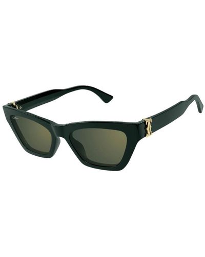Cartier Ct 0437 Sunglasses - Green