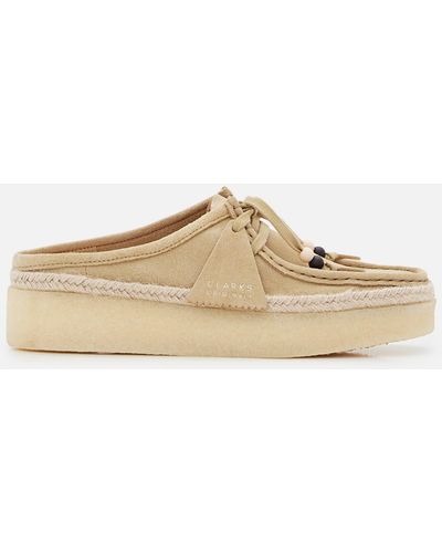 Clarks Wallabee Cup Sabot - Natural