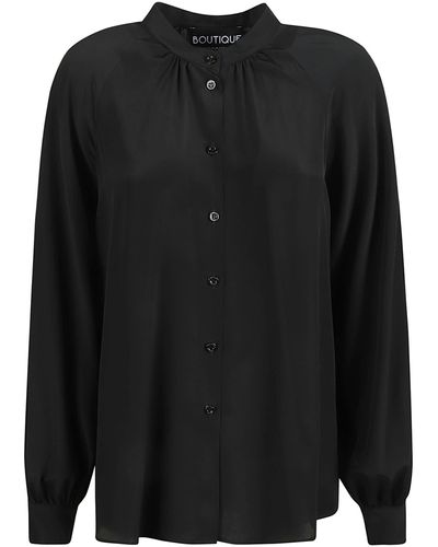 Boutique Moschino Buttoned Blouse - Black