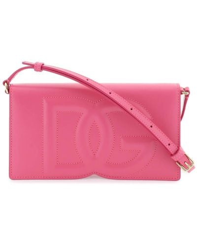Dolce & Gabbana Dg Logo Mini Bag - Pink