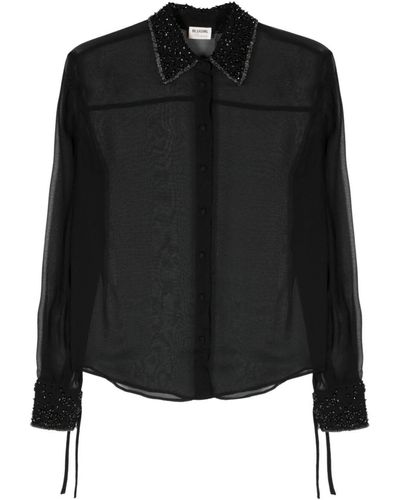 Blugirl Blumarine Trasparent Shirt - Black