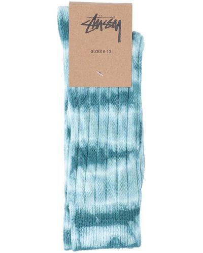 Stussy Dyed Socks - Blue
