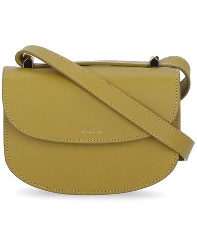 A.P.C. Geneve Shoulder Bag - Yellow