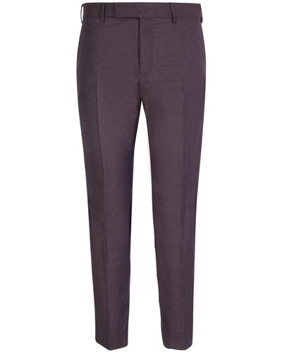 PT Torino Wool Pants - Purple