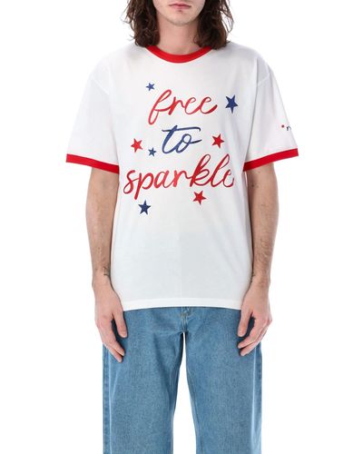 Rassvet (PACCBET) Free To Sparkle T-Shirt - White