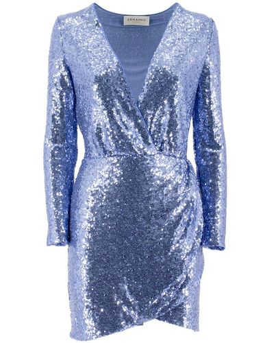 ERMANNO FIRENZE Dress - Blue