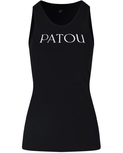 Patou Logo Top - Black