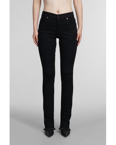Haikure Sherry Jeans In Black Cotton