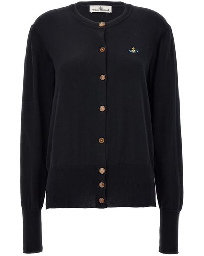 Vivienne Westwood Bea Sweater, Cardigans - Black