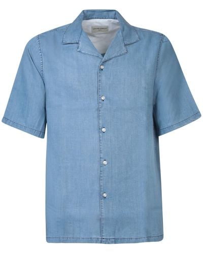 Officine Generale Shirts - Blue