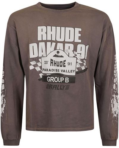 Rhude Sweatshirt - Gray