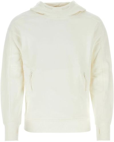 C.P. Company Cotton Sweatshirt - White