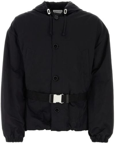 Bottega Veneta Black Nylon Jacket