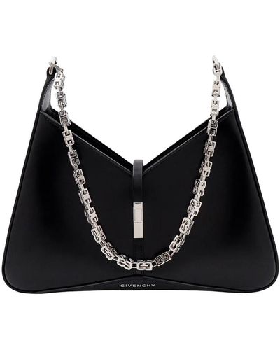 Givenchy Cut-Out Zipped Shoulder Bag - Black
