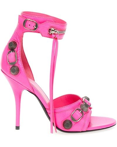 Balenciaga Cagole Sandals - Pink