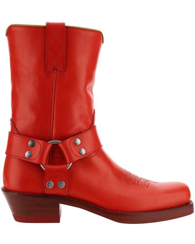 Buttero Archive 001 Boots - Red
