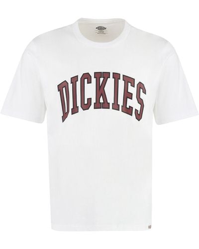 Dickies Aitkin Logo Cotton T-Shirt - White