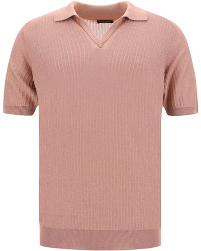 Roberto Collina Polo Shirt - Pink