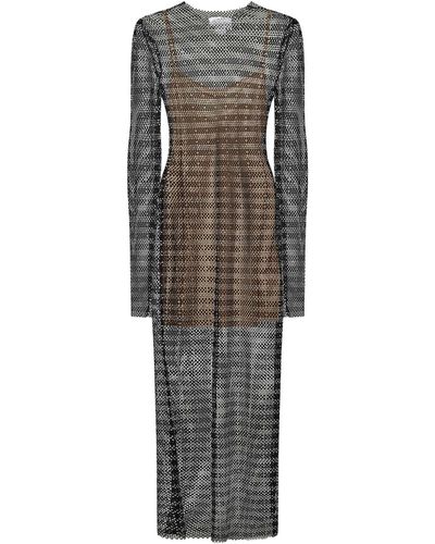 Genny Long Dress - Grey