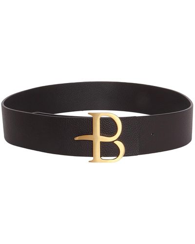 Ballantyne Logo Buckle Belt - Black