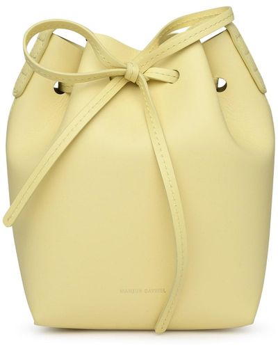 Mansur Gavriel Small Bucket Bag - Yellow