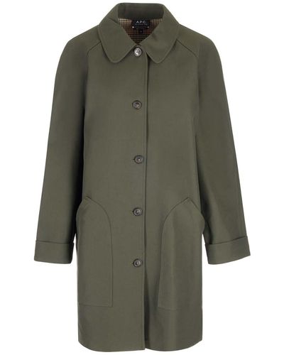 A.P.C. Coat Louanne - Green