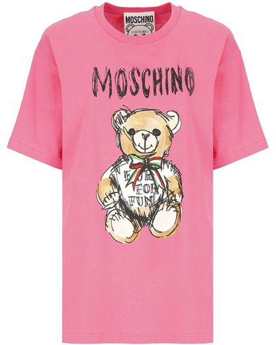 Moschino T-Shirts And Polos - Pink