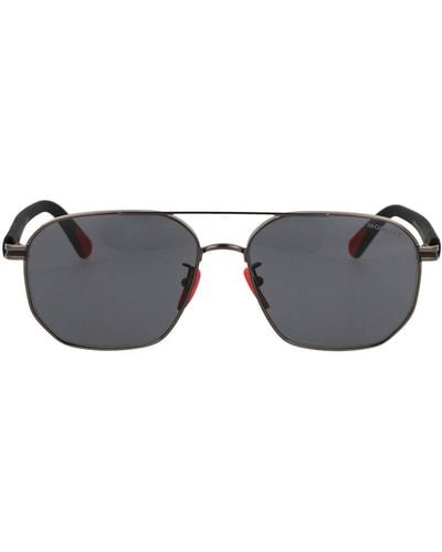Moncler Eyewear Flaperon Square Frame Sunglasses - Gray
