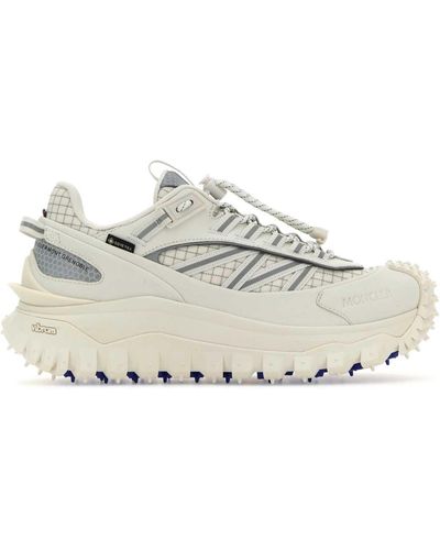 Moncler Fabric Trailgrip Gtx Trainers - White