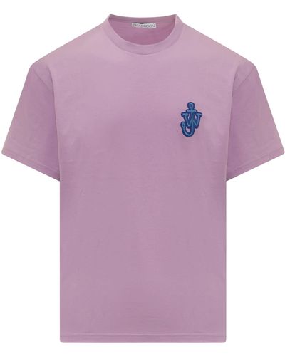 JW Anderson Anchor T-shirt - Purple