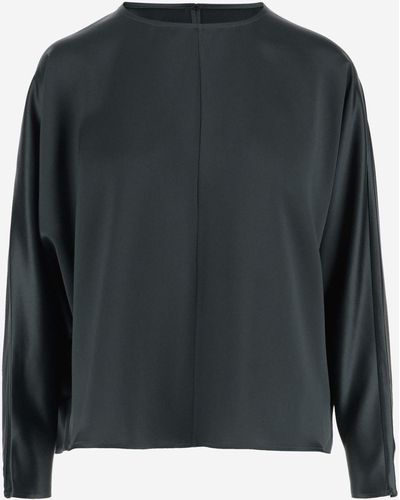 By Malene Birger Odelleys Synthetic Fabric Blouse - Black