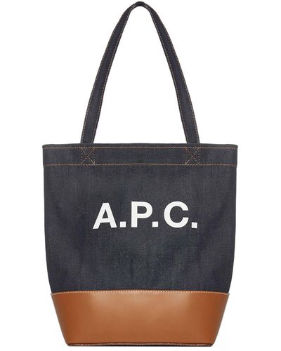 A.P.C. Axelle Small Tote Bag - Black