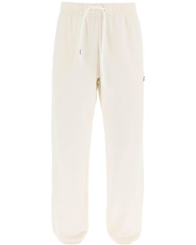 Autry Jogger Pants With Logo Patch - White