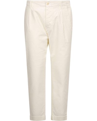 Original Vintage Style Trousers - Natural